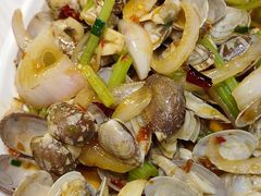 爆炒花甲-香满锅老北京羊蝎子火锅·家常菜(新街口店)