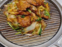 经典葱爆小羔羊肉-悦融·京鲁菜·露台花园(安定门店)