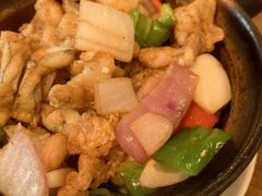 椒盐牛蛙煲-绿柠食堂(北外滩店)
