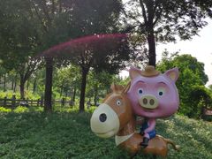 -田园东方蜜桃村的田野营地