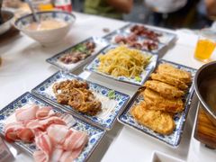 鸡蛋炸馒头片-大槐树烤肉馆