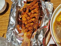 金牌锡纸鲈鱼-金掌勺·锅包肉(广渠门店)