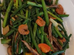 韭菜花虾干炒鳝柳-朱仔记食府(江南大道店)