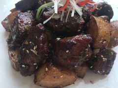 杏鲍菇牛肉-唐廊烤鸭店(工体店)