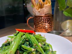 虾酱空心菜-默加东南亚美食(大宁音乐广场店)