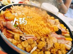 五花肉年糕火锅-韩热集市(百源店)