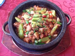 石锅无骨小公鸡&nbsp;(1)-金悦印象小馆(三里河店)