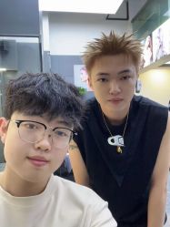 -藤野造型专业烫染接发