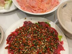 飘得起的嫩牛肉-捞锅坝子老火锅(汽博中心店)