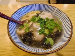 鸡汤鲜肉馄饨-阿三生煎(盛华里店)