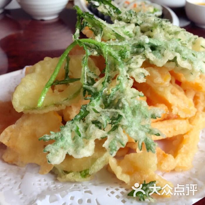 景福宫韩食料理炸蔬菜图片