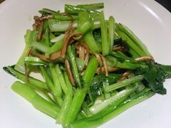 草菇焗菜心-北京老铺烤鸭(高新店)