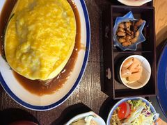 芝士鸡肉扣蛋定食-味太助·银饭食堂(中华城店)