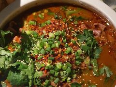 水煮牛肉-绿茶餐厅(成都大悦城店)