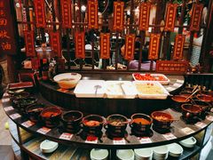自助调料区-唇辣号重庆老火锅(亦庄店)