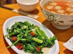 炝炒白油菜-永乐饭店