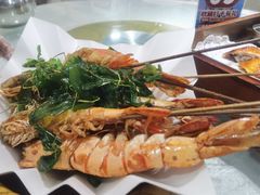 薄荷串烧大海虾-东江海鲜大排档·潮汕菜·砂锅粥