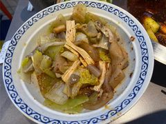 牛蛙+素菜-耍盆友·重庆江湖菜(百子湾店)