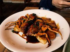 大闸蟹炒年糕-新白鹿餐厅(城西银泰城店)