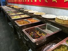 自助取餐区-白衣古寺素斋堂