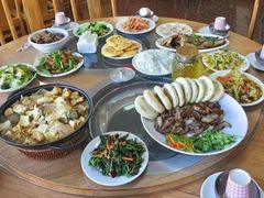 -北京龙庆四季香农家饭庄·灶台鱼·碳烤虹鳟鱼(龙庆峡店)