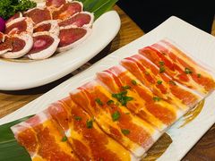 -明洞阿姨·韩式酱蟹烤肉·创意料理(三元桥店)