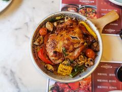 果木烤法式菇菌嫩鸡扒-绿茵阁牛扒餐厅(客村店)