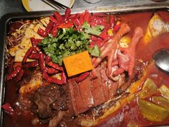 -探鱼·鲜青椒爽麻烤鱼(北京路天河城店)