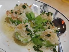 樱花虾蒸丝瓜-德胜轩正宗顺德菜(宝安沙井会展中心店)