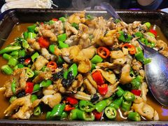 炭烧牛蛙平锅紫苏味-蘭奢雅集·江浙菜(青山江滩店)