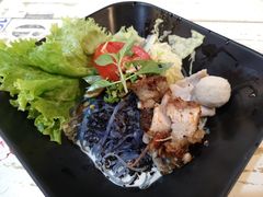 -蝶豆花蓝面条