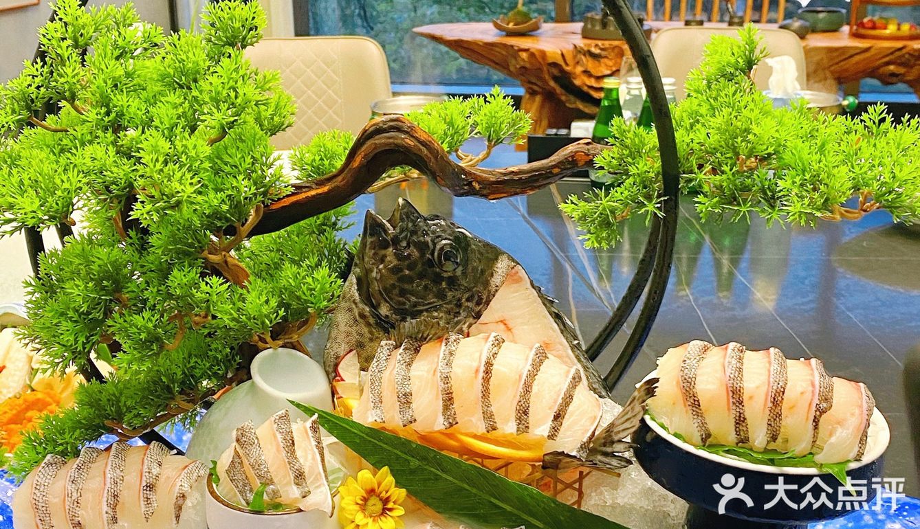 传统艺术盆栽和海鲜的完美融合体,海鲜盆栽,你吃过吗?
