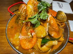 手抓海鲜冬阴功味-仓库南洋海鲜小排档(柳河路店)
