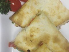 墨西哥风味烟熏鸡肉饼-棒约翰比萨·意面(金桥国际店)