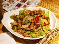辣子炒土猪肉-滇铺子·云南特色菜·第九届野生菌美食节(东风东路c86店)