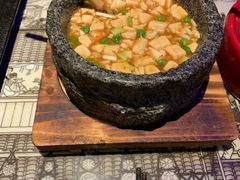 石锅鸡汤豆腐-绿茶餐厅(乐峰广场店)