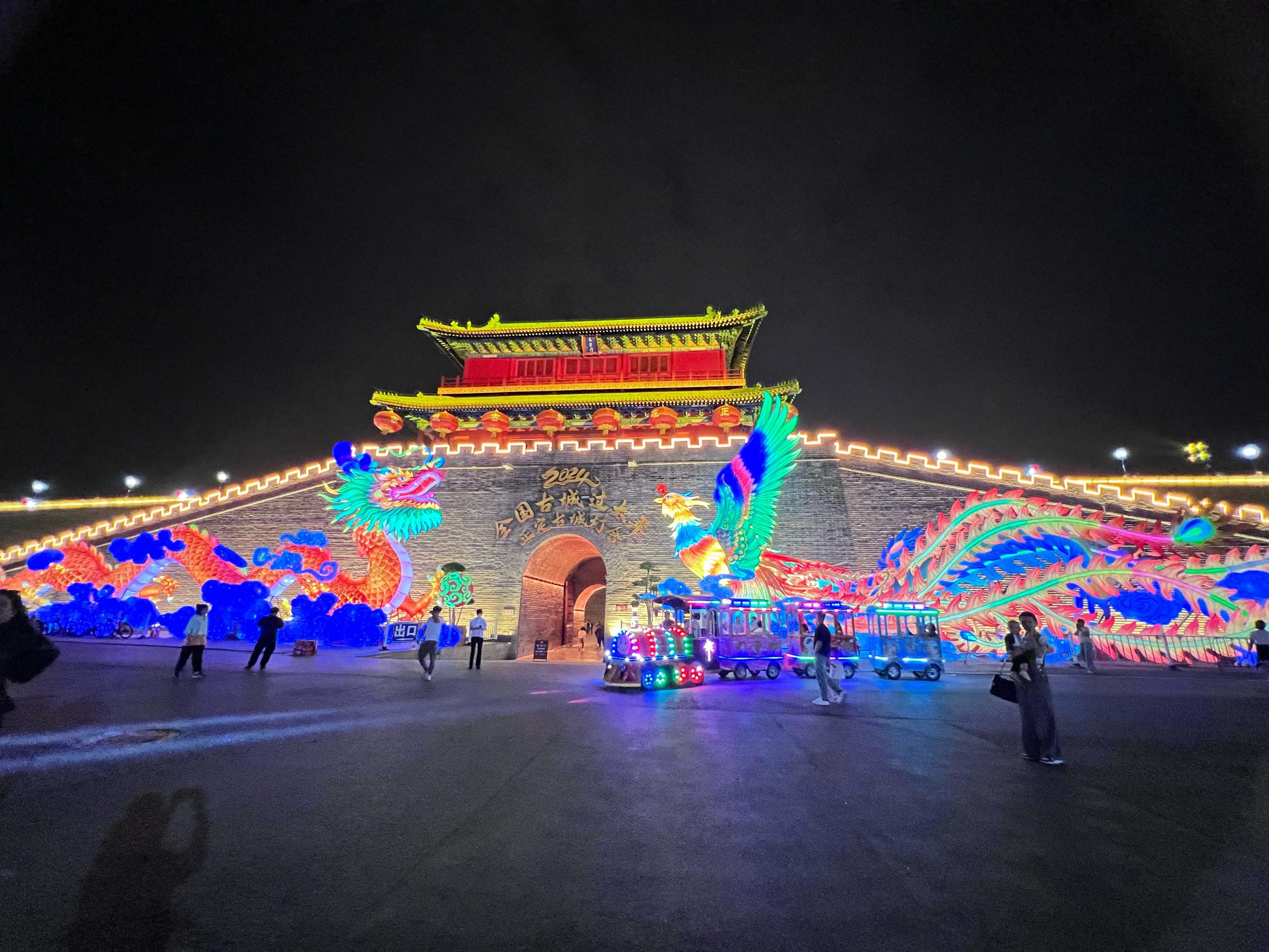 夜游正定古城