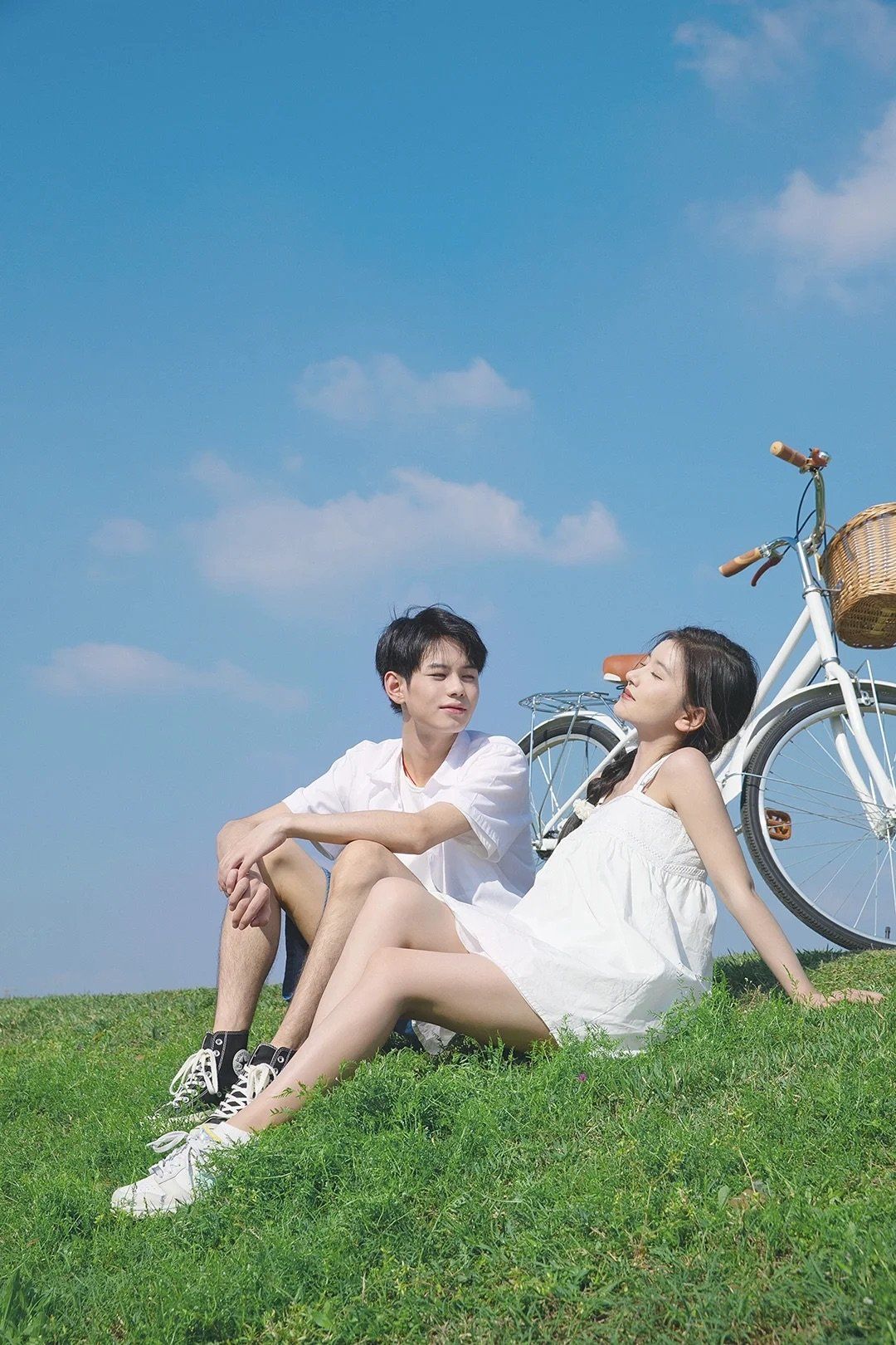 超适合夏日拍的情侣写真☁清新初恋般心动