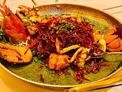 川椒辣汁爆波士顿龙虾球-御龙宴