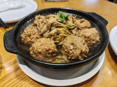 黄花菜红烧肉圆-人全到南京本帮菜馆(云锦路店)