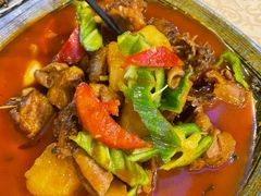 特色的大盘鸡-维吾尔餐厅(宜山路店)