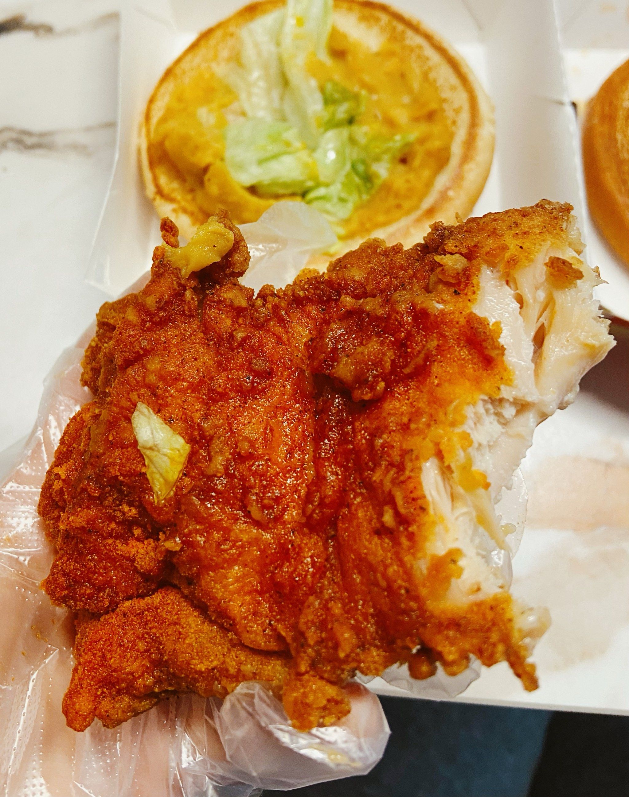 肯德基新品 辣版原味鸡汉堡,14元2个!