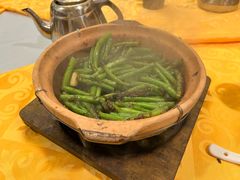 虾酱豆角-天宝食坊·啫啫煲大排档(西华路店)