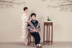 -时光纪亲子全家福照相馆(静安店母女写真父母纪念照)