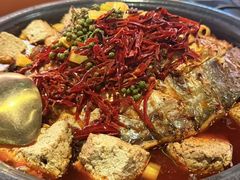 -探鱼·鲜青椒爽麻烤鱼(银泰城店)