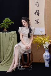 -桃子造型婚纱礼服(凤起广场店)