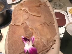 黑毛肚-海上明月海鲜火锅 鲜切牛肉