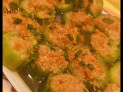 蒜蓉蒸丝瓜-桥东喜碧海鲜街(水东街店)