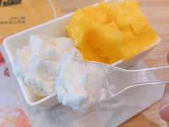 芒果口味冰激凌-野人先生现做冰淇淋(北京环宇荟店)