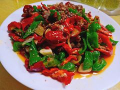 爆炒野生狗鱼块-煲来饱去冷水鱼